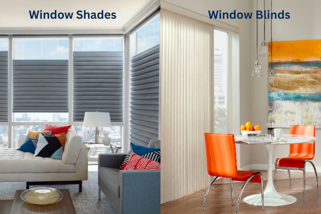 Difference Between Window Shades and Blinds