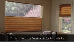 Motorized Window Treatments for Accessibility