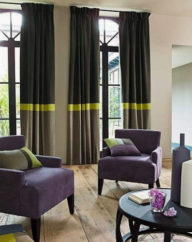 custom chairs and drapery