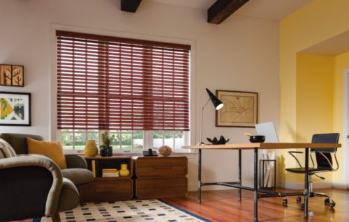 Graber Faux wood composite blinds
