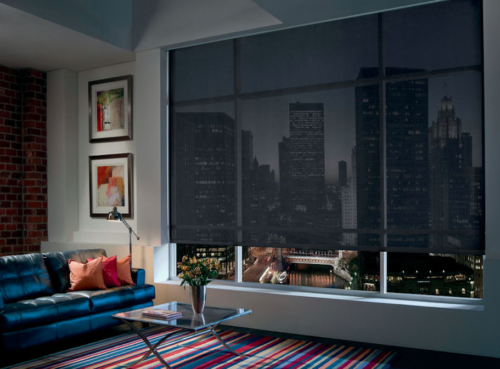 Hunter Douglas screen roller shades