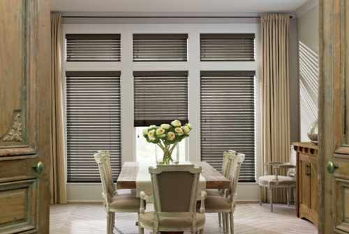 Parkland wood blinds