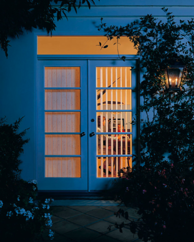 Vertical PVC and Fabric