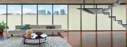 Vignette roman shades