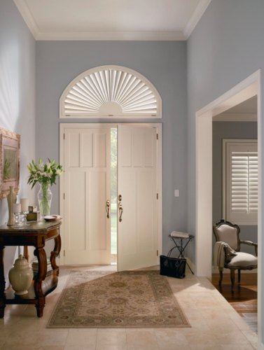 Vinyl Shutters Arch
