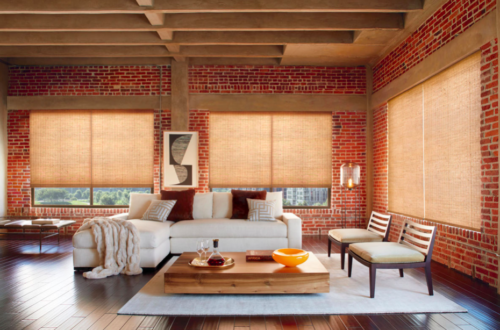 Woven woods bomboo shades