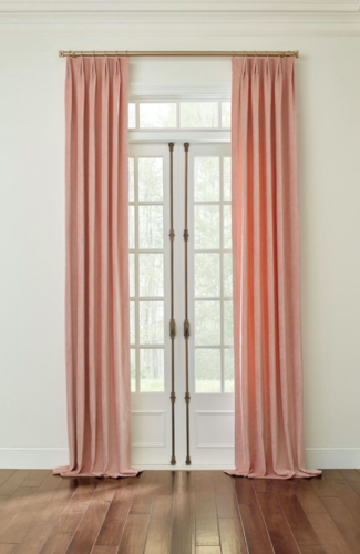 Design studio drapery with decorative rod