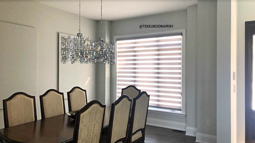 Living Rook zebra shades