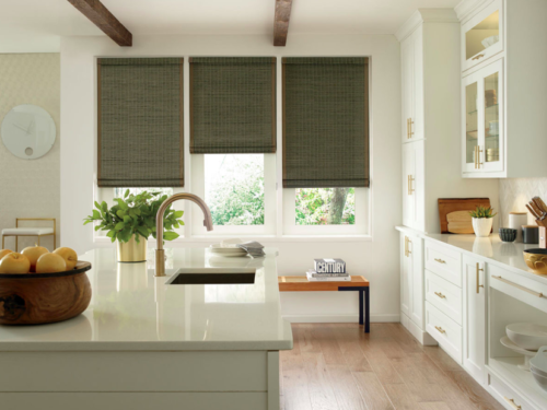 Woven wood shades